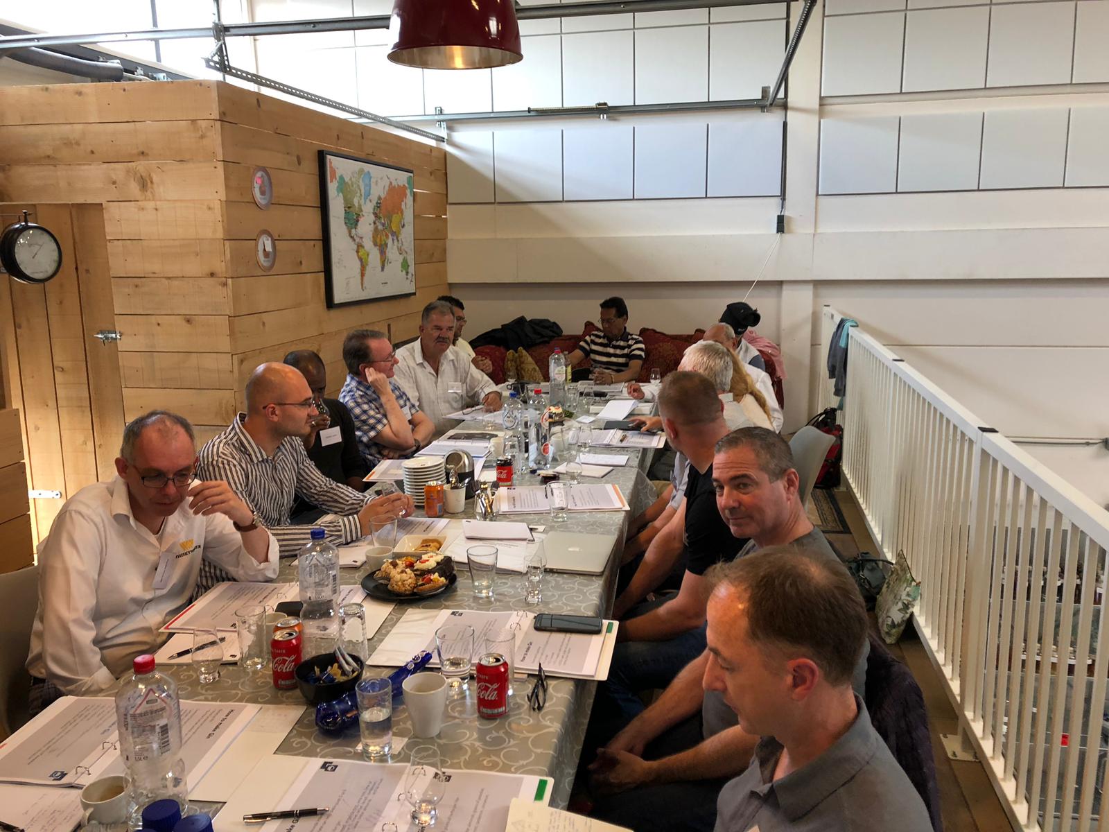 An international class learns about fermentation and esterification.