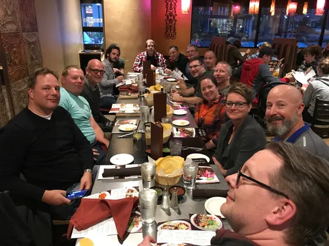 People together at an iStill University course.